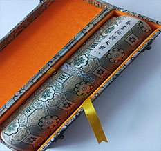 陈巴尔虎书画装裱案例